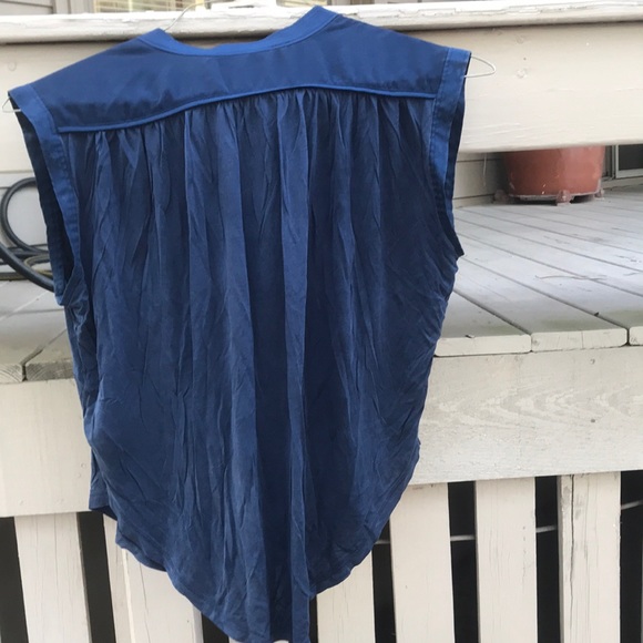 Juicy Couture Navy V-Neck Top - Picture 4 of 4